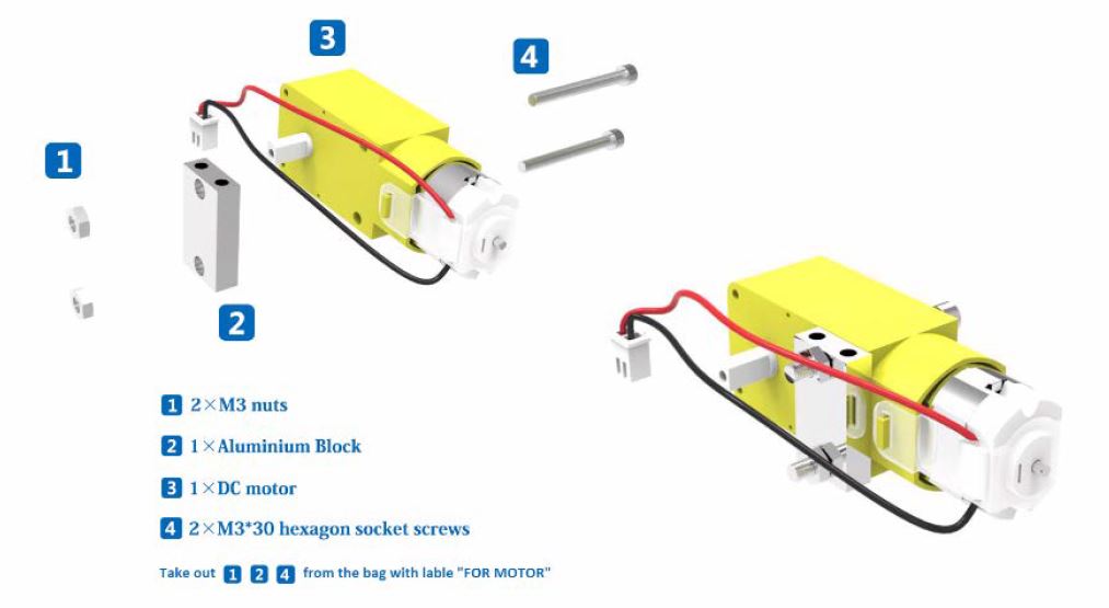 moteurs Robot Arduino
